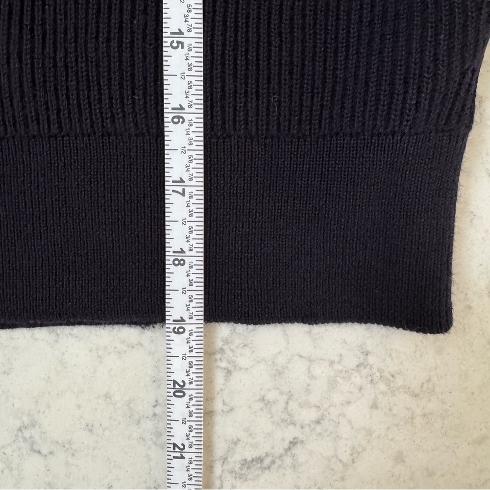 Sezane Navy Sami Jumper Size Small - Picture 11 of 11